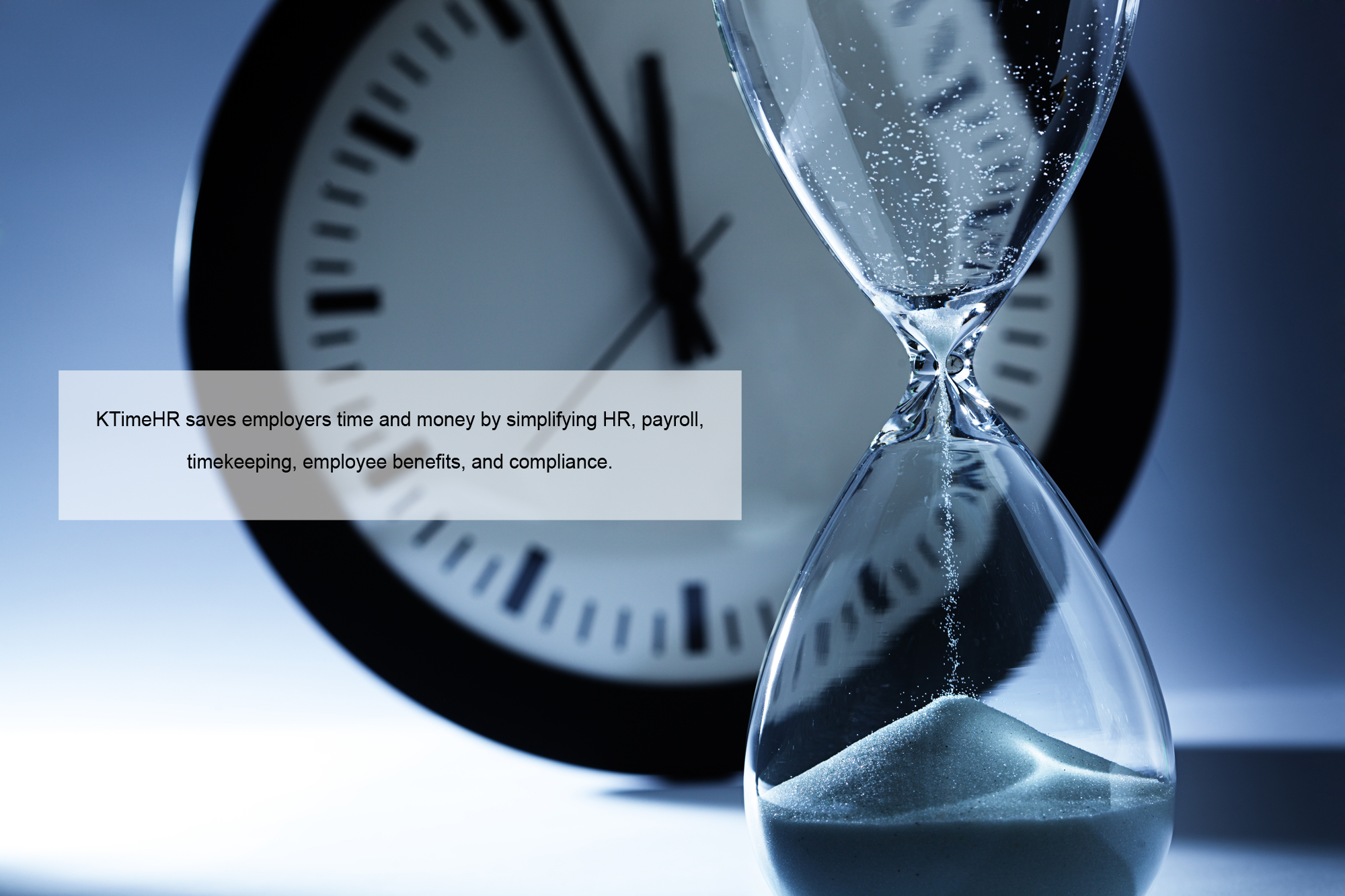 Hourglass and Clock Deadline Horizontal